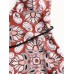 Wireless Flora Printed Deep Open Necklines Chic Swimwear